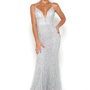 Formal Silver gown